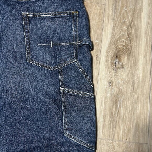 ARIAT Men Carpenter Rebar Jeans - Low Rise Boot.  44 X 30 - Picture 10 of 14